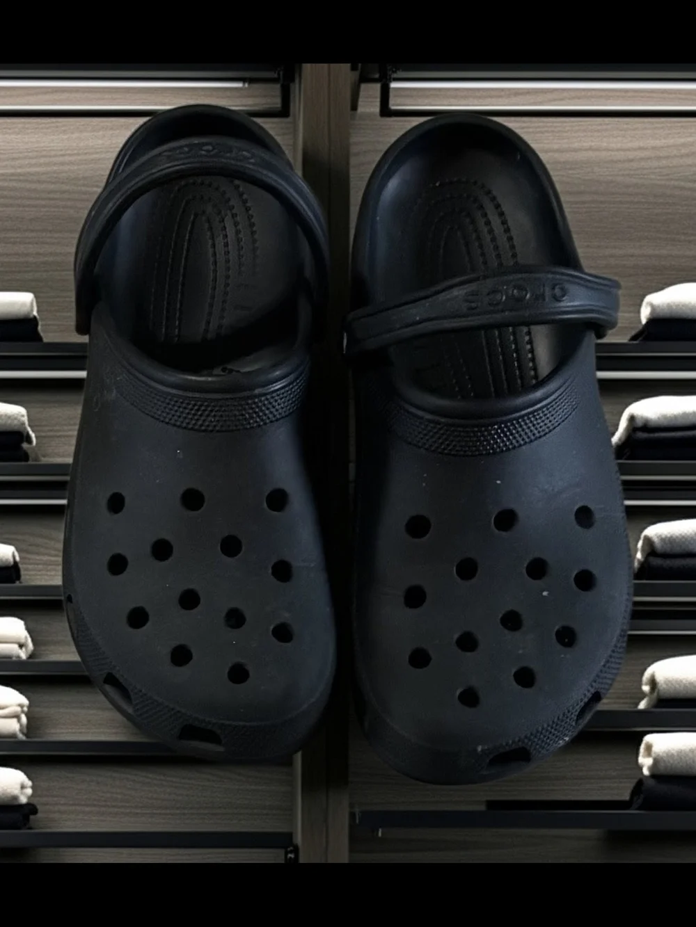 Crocs Classic Black Clog Sandals MEN SIZE 13